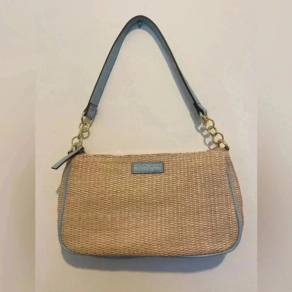 Nanette Lepore Rattan shoulder Bag - Picture 1 of 6